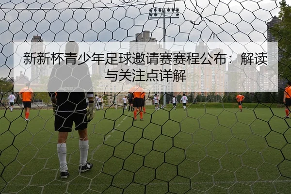 新新杯青少年足球邀请赛赛程公布：解读与关注点详解